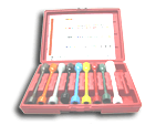 9 pc. torque stick set in plastic case model no. 1590 9 pc. torque stick set in plastic case model no. 1590