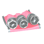 3 piece thinwall flip socket set in a red pouch 3 piece thinwall flip socket set in a red pouch